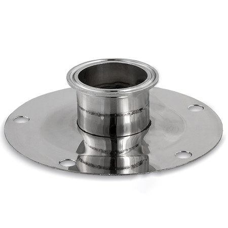 Cube cover with 110 mm neck with CLAMP 2 inches в Чебоксарах