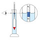 Спиртометр АСП-3 (0-40%) высокоточный для самогонного аппарата "Горилыч" в Чебоксарах