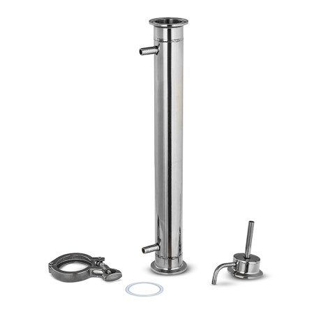 Shell-and-tube cooler "Aroma" with clamp 1,5 inches в Чебоксарах