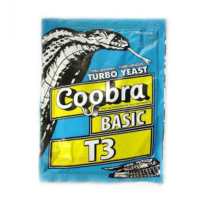 Turbo yeast alcohol "COOBRA" BASIC T3 (90 gr) в Чебоксарах