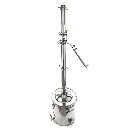 Packed distillation column 50/400/t with CLAMP (3 inches) в Чебоксарах