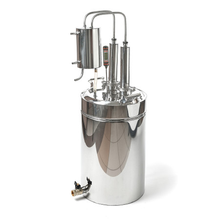 Cheap moonshine still kits "Gorilych" double distillation 20/35/t (with tap) CLAMP 1,5 inches в Чебоксарах