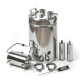 Cheap moonshine still kits "Gorilych" double distillation 10/35/t with CLAMP 1,5" and tap в Чебоксарах