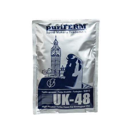 Turbo Yeast alcohol Puriferm UK-48 TURBO (128 gr) в Чебоксарах